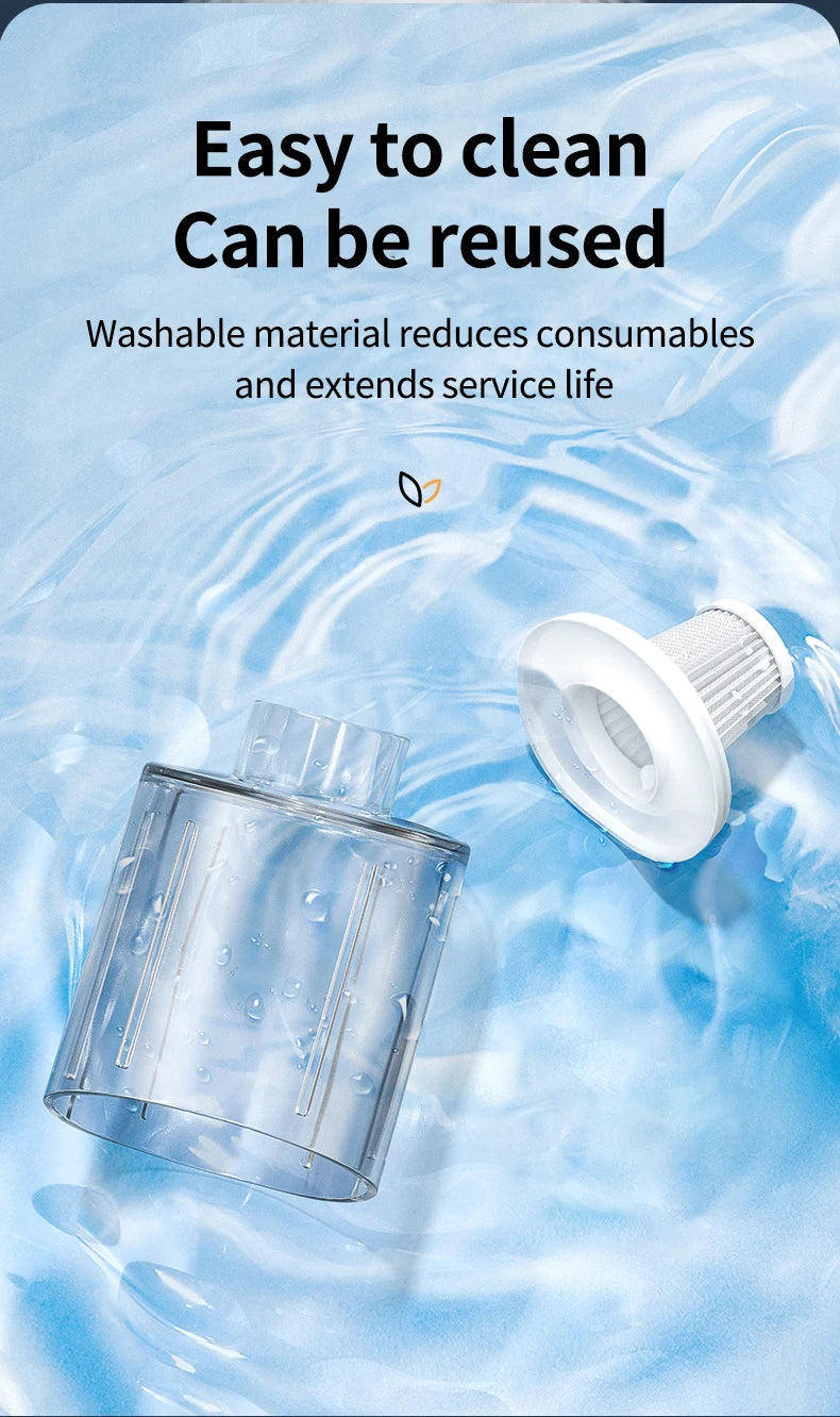 Portable Wireless Car Vacuum Cleaner Chargeable 120W High Power Vacuum Cleaner for Home and Car Dual Use Mini Cleaning Machine