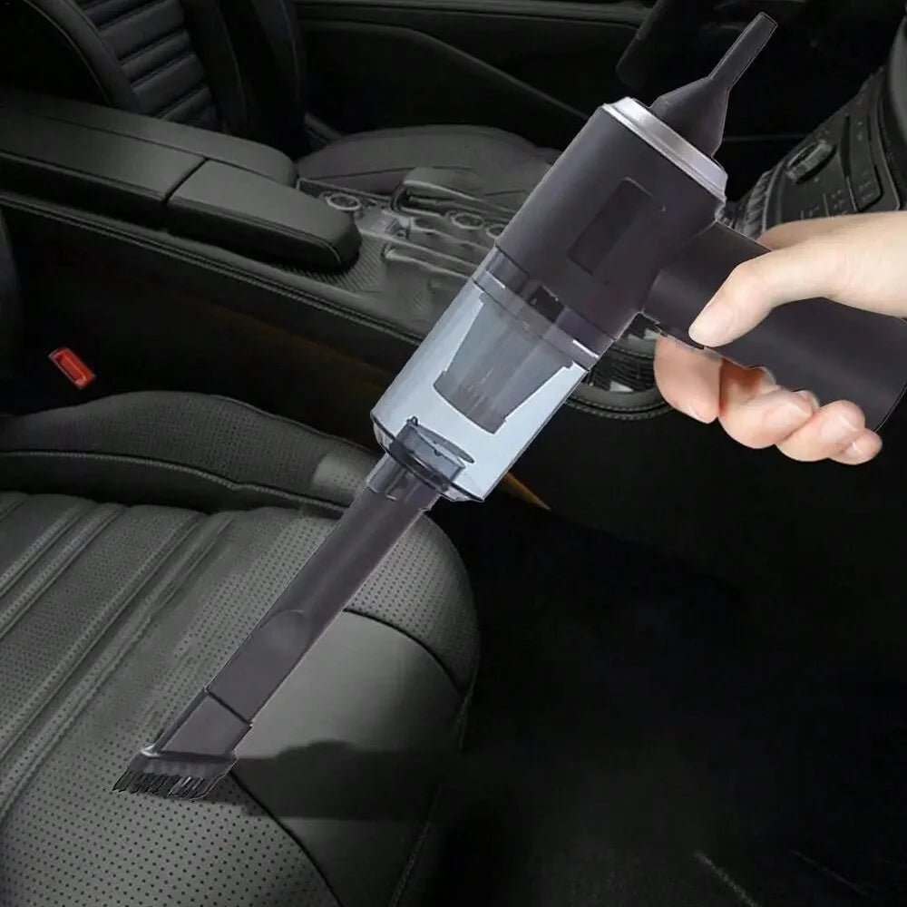 Car Wireless Handheld Vacuum Cleaner Dual Use for Small Home and Car 120W 6000PA High Power Powerful Rechargeable Vacuum Cleaner