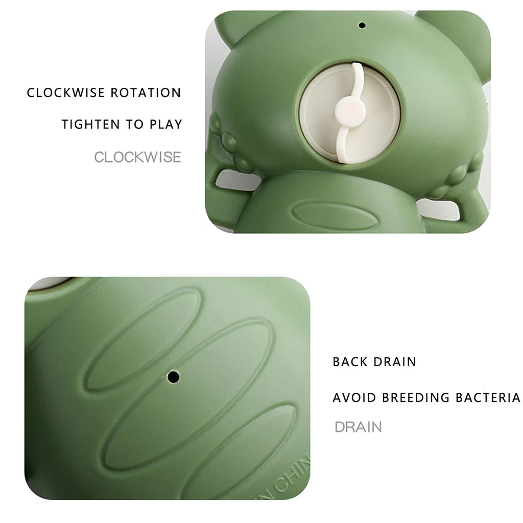 Bath Toys for Children New Baby Bath Swimming Bath Toy Cute Frogs Clockwork Baby Bath Toy Brinquedos Infantil игрушки для детей