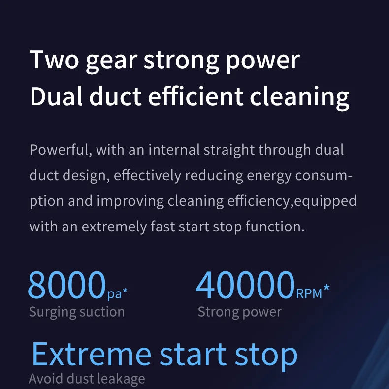 Wireless Handheld Vacuum Cleaner Powerful Suction Portable Rechargeable for Car Home Mini Cleaner Car interior cleaning tools