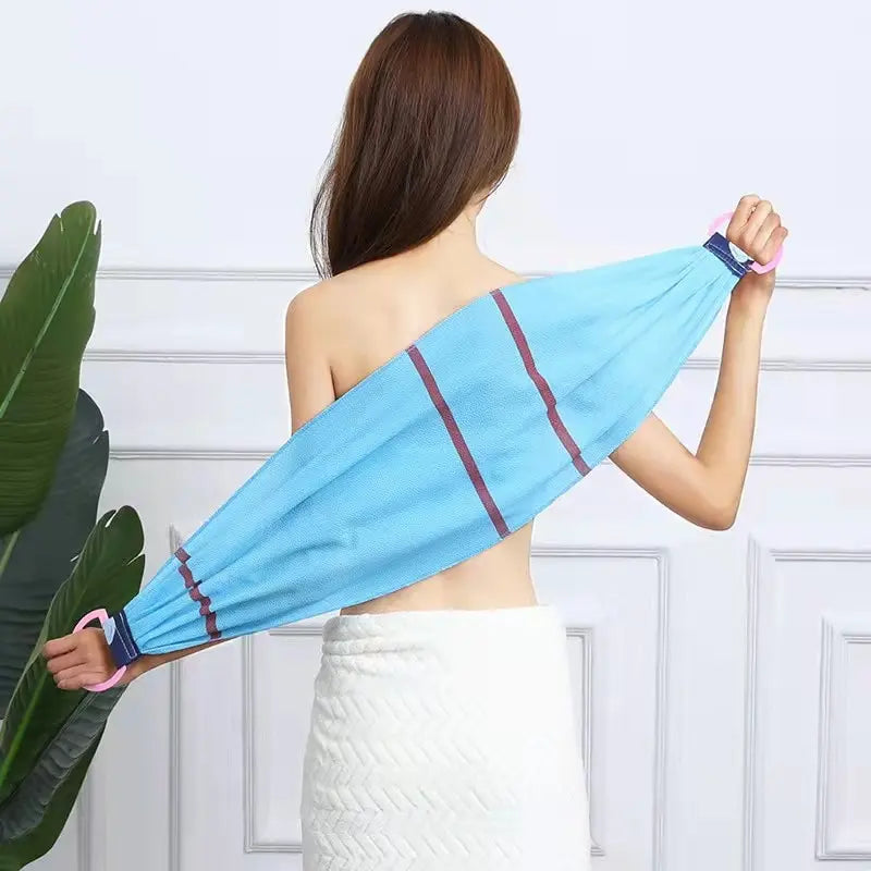 Bath Washers A Long Back Pulled Stripping and Scrubbing Bath Towel for Rubbing Wash and Rub Dirt