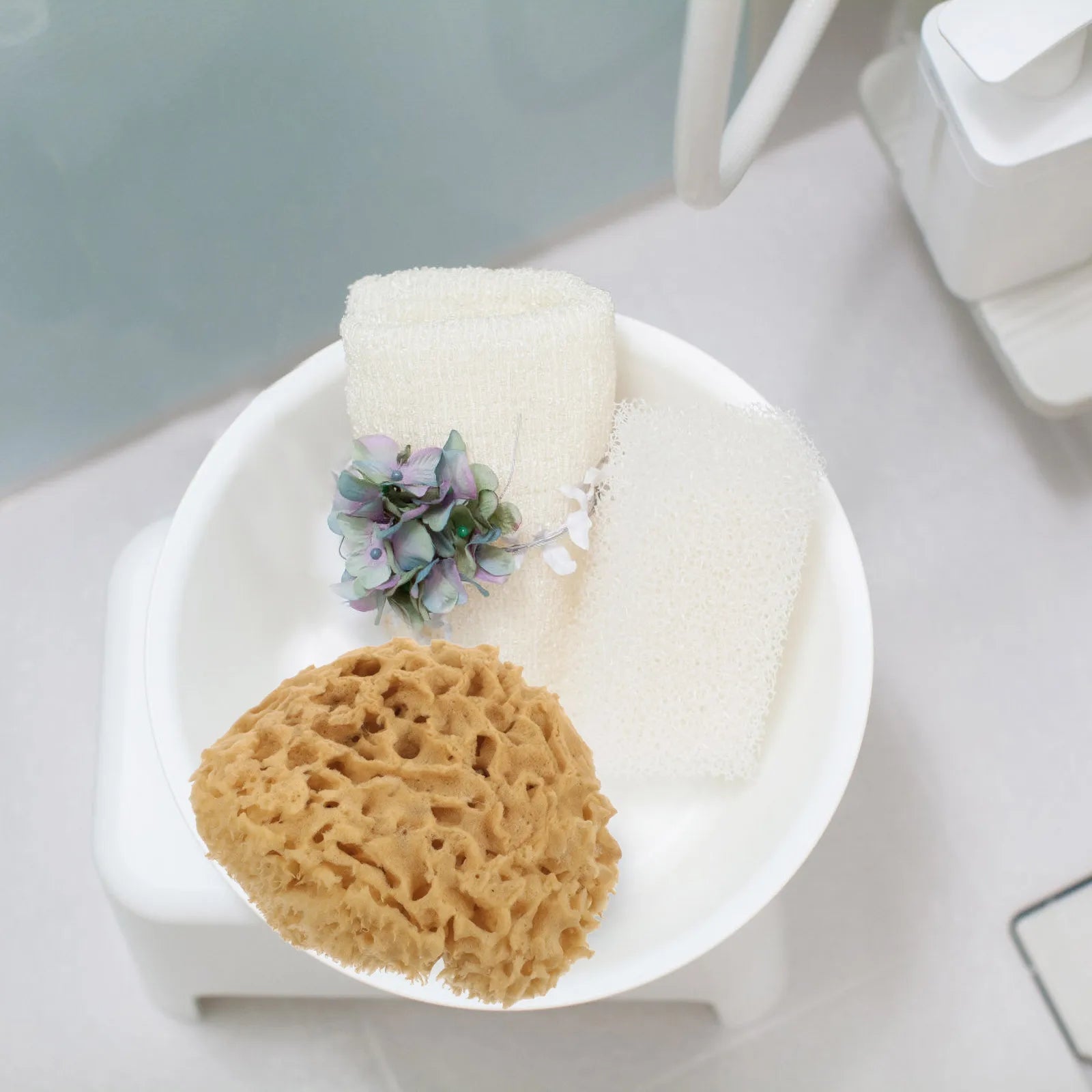 Bath Back Sponge Bathing Ball Back Scrubber Bathing Scrubber Body Cleaning Sponge Bath Scrubber for Body Sponges Bathing Shower