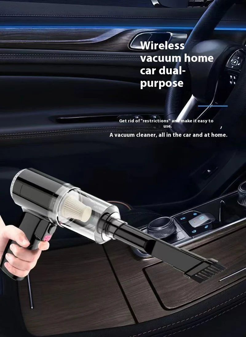 Car Vacuum Cleaner Wireless Multi-Functional Handheld Portable Car Vacuum Cleaner Rechargeable High Power Mop cleaner Cedar mop
